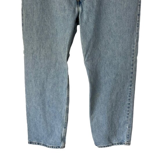 Levis Relaxed Fit 550 Jeans Mens 44 X 30 Light Wash - Picture 4 of 9